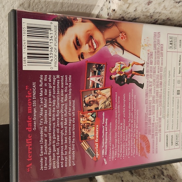 13 Going on 30 Movie DVD - Picture 3 of 4